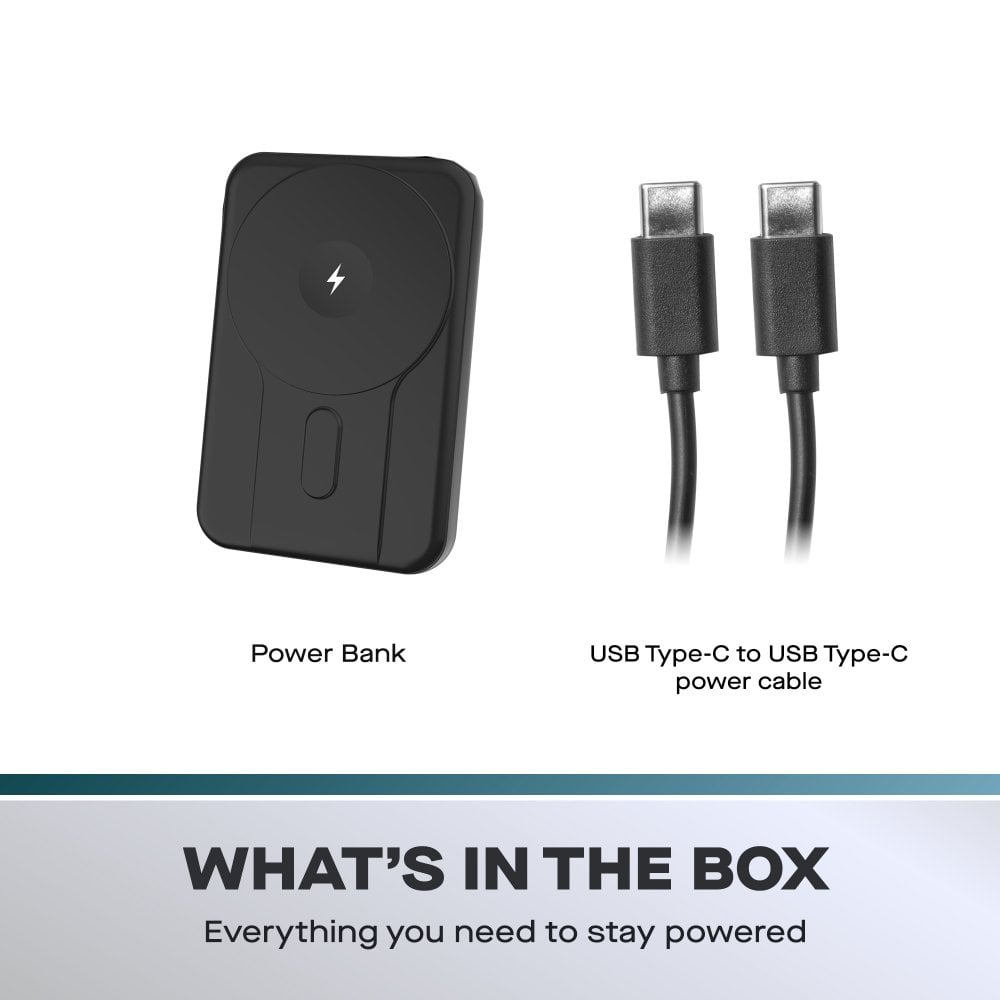 Daewoo 10000mAh Portable MagSafe Wireless Power Bank - ELA1442GE