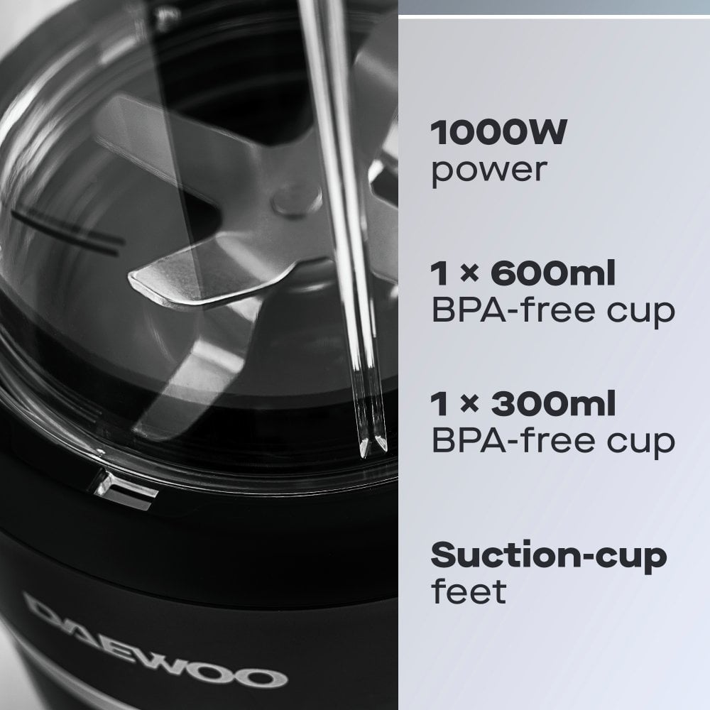 Daewoo 1000W Samurai Ultrablend Pro Blender - SDA2782GE
