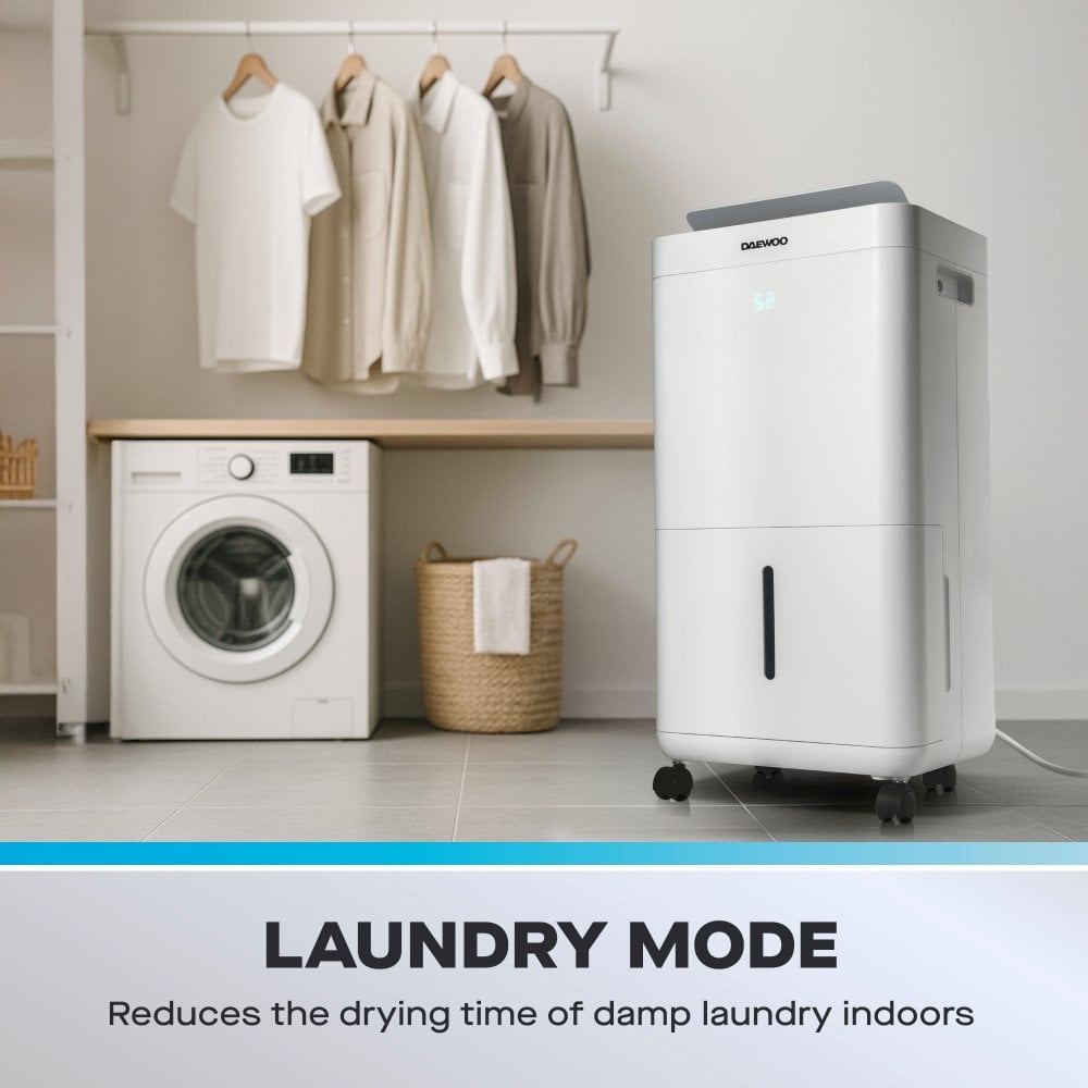 Daewoo 12L Dehumidifier with Air Purifier - COL1670GE