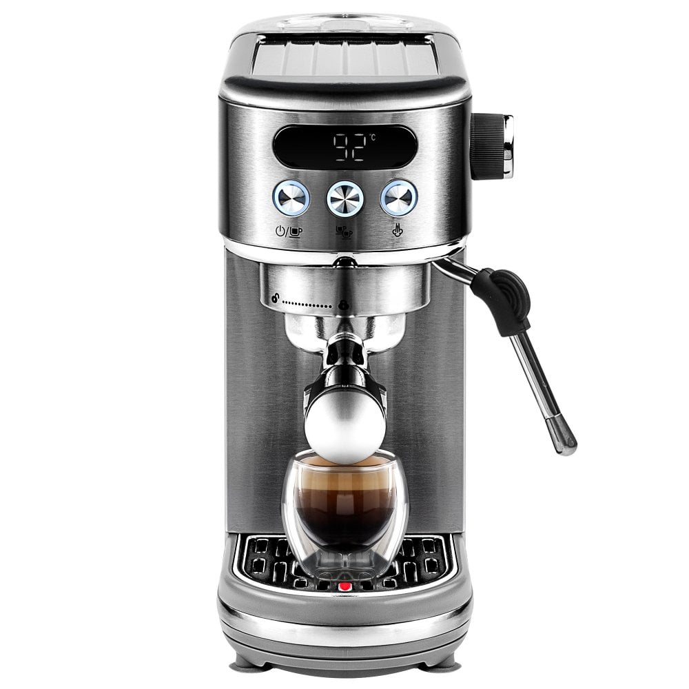 Daewoo 20 Bar Digital Compact Espresso Coffee Maker - SDA2700GE