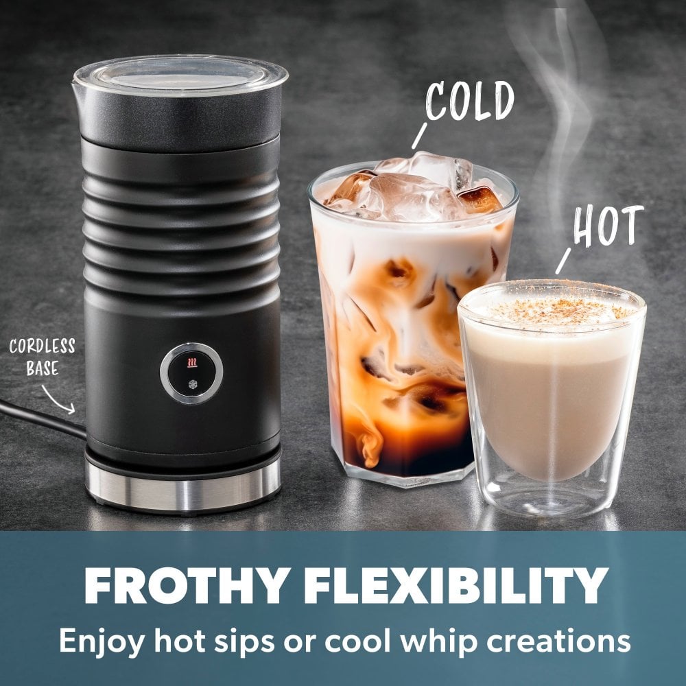 Daewoo 200ml Electric Milk Frother Warmer | SDA2696GE