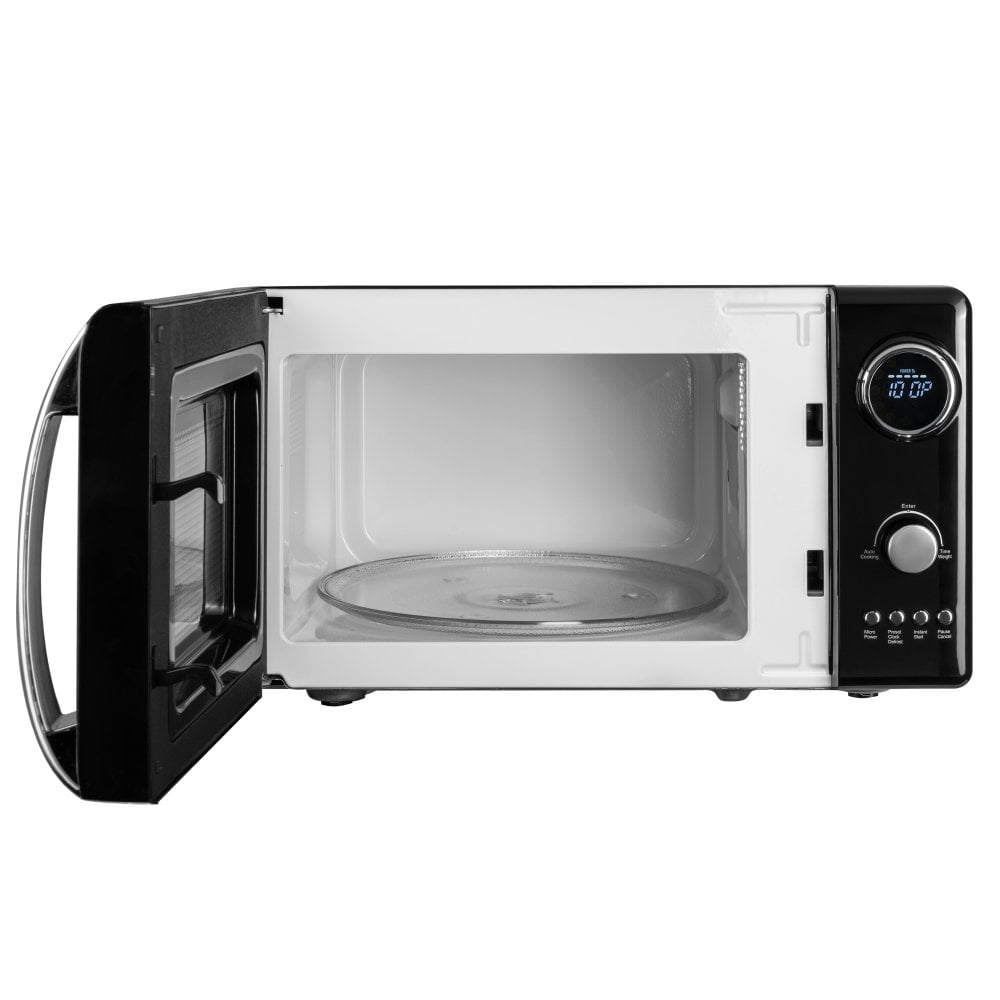 Daewoo 20L Black Kensington 800W Microwave