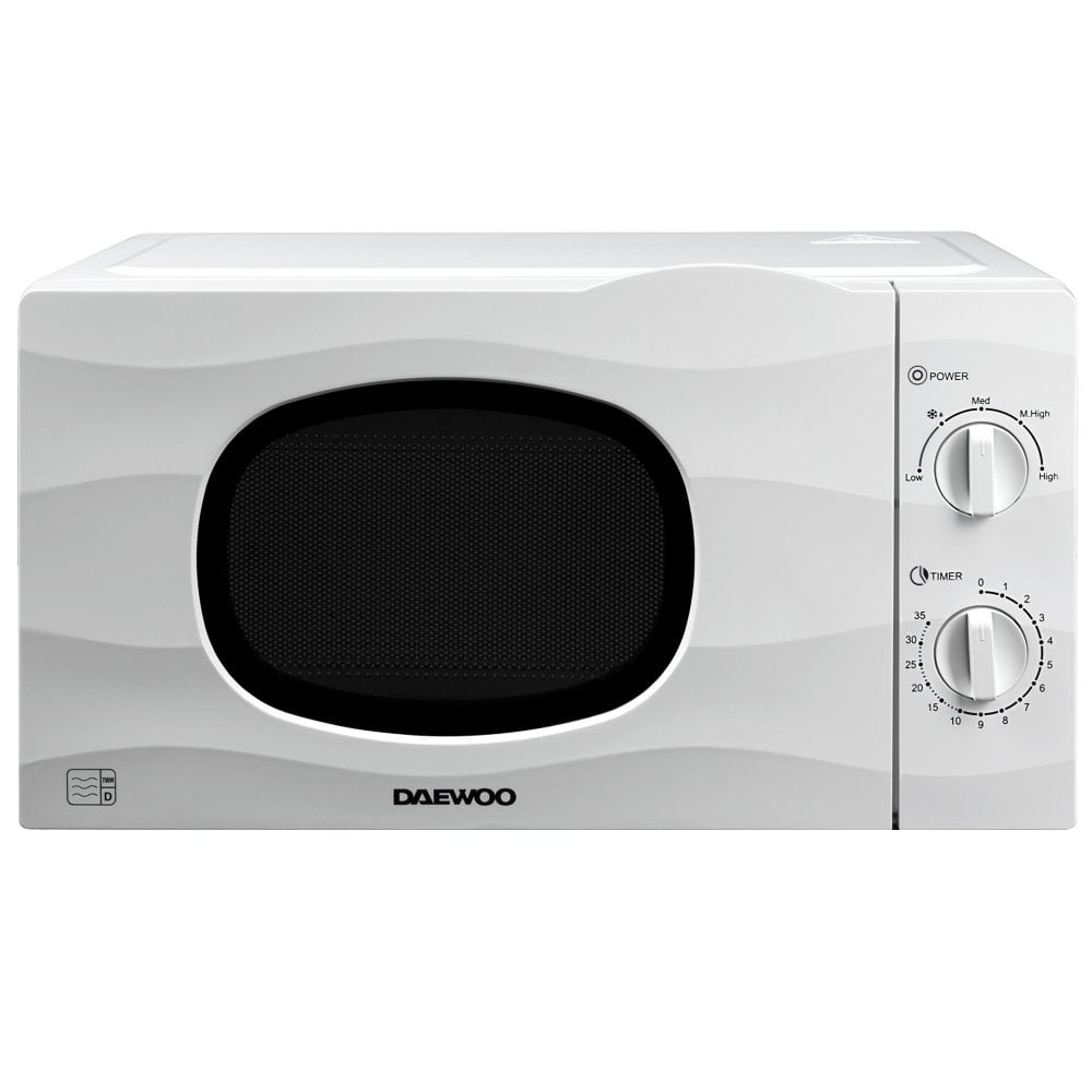 Daewoo 20L White 700W Microwave