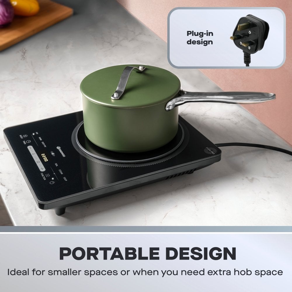 Daewoo 2200W Single Induction Hob