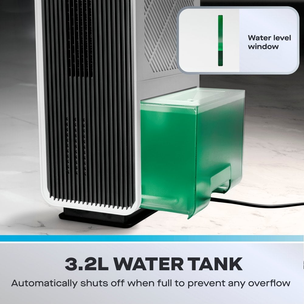 Daewoo 3.2L Dehumidifier with Air Purifier - COL1657GE