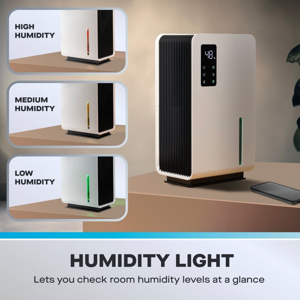 Daewoo 3.2L Dehumidifier with Air Purifier - COL1657GE