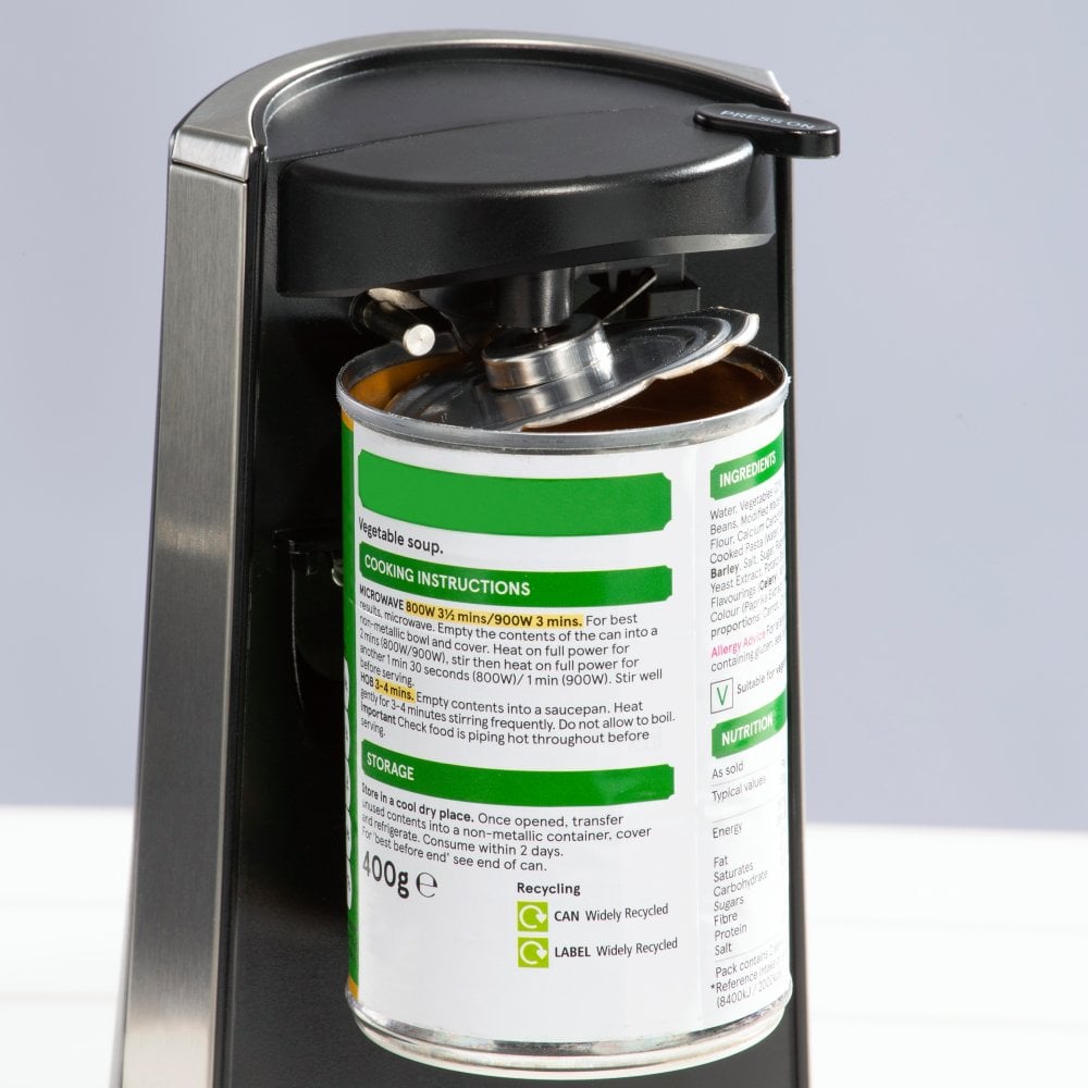 Abrelatas eléctrico, afilador de cuchillos y abrebotellas Daewoo 3 en 1 | SDA2313GE