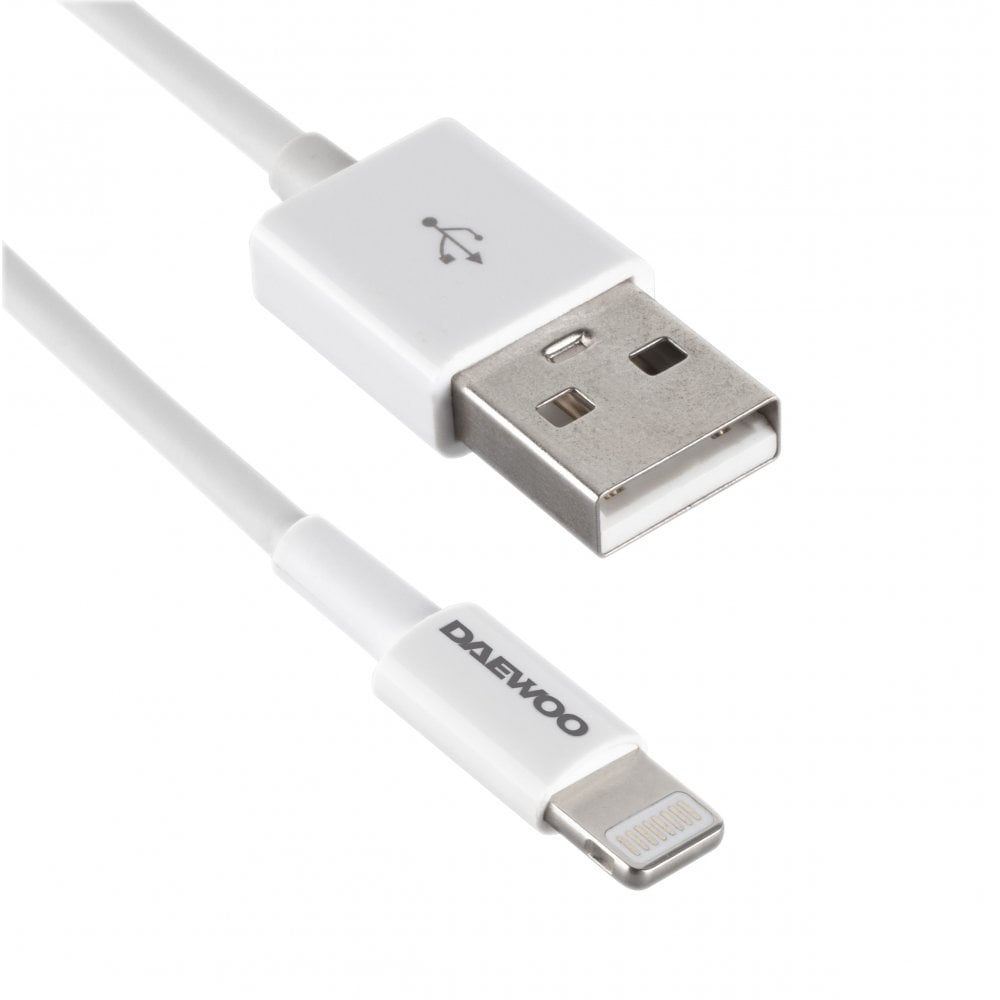 Cable de carga USB-A a Lightning de 8 pines DAEWOO de 3 metros | ELA1347GE