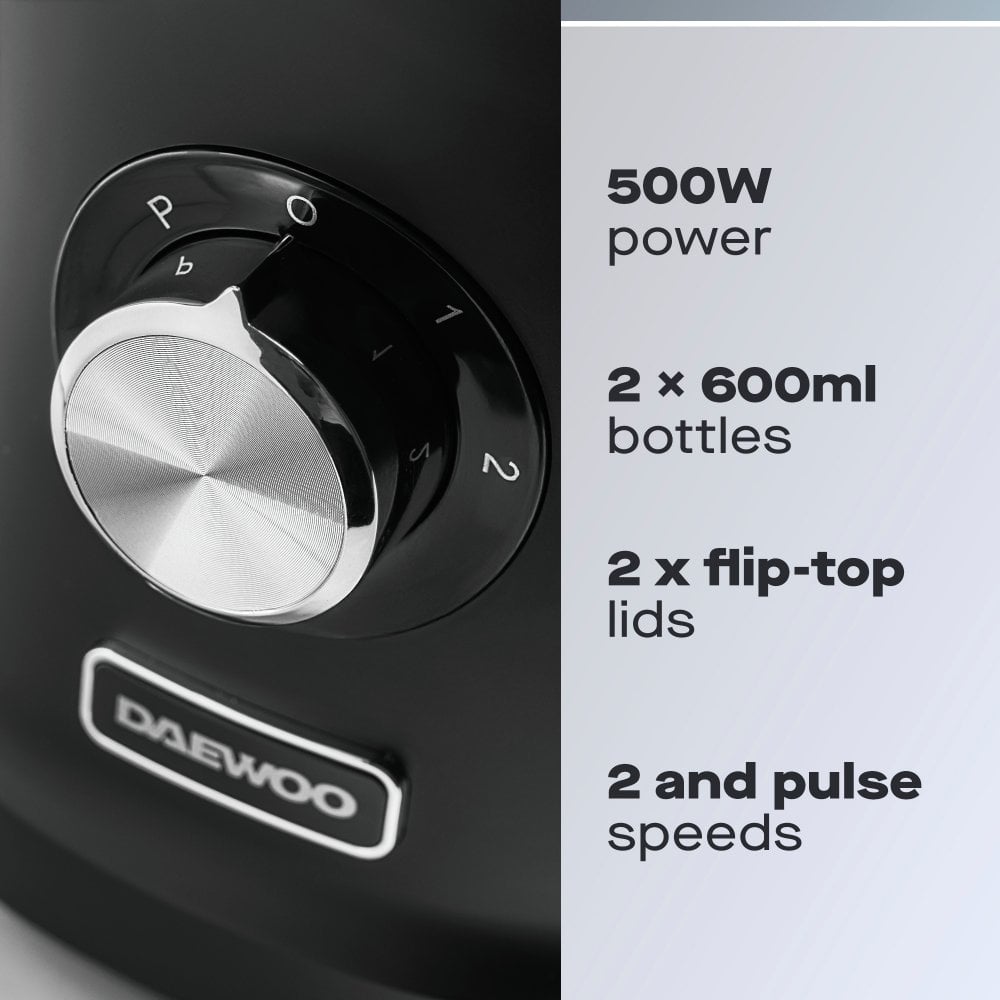 Daewoo 500W Samurai Vertiblend Blender - SDA2783GE