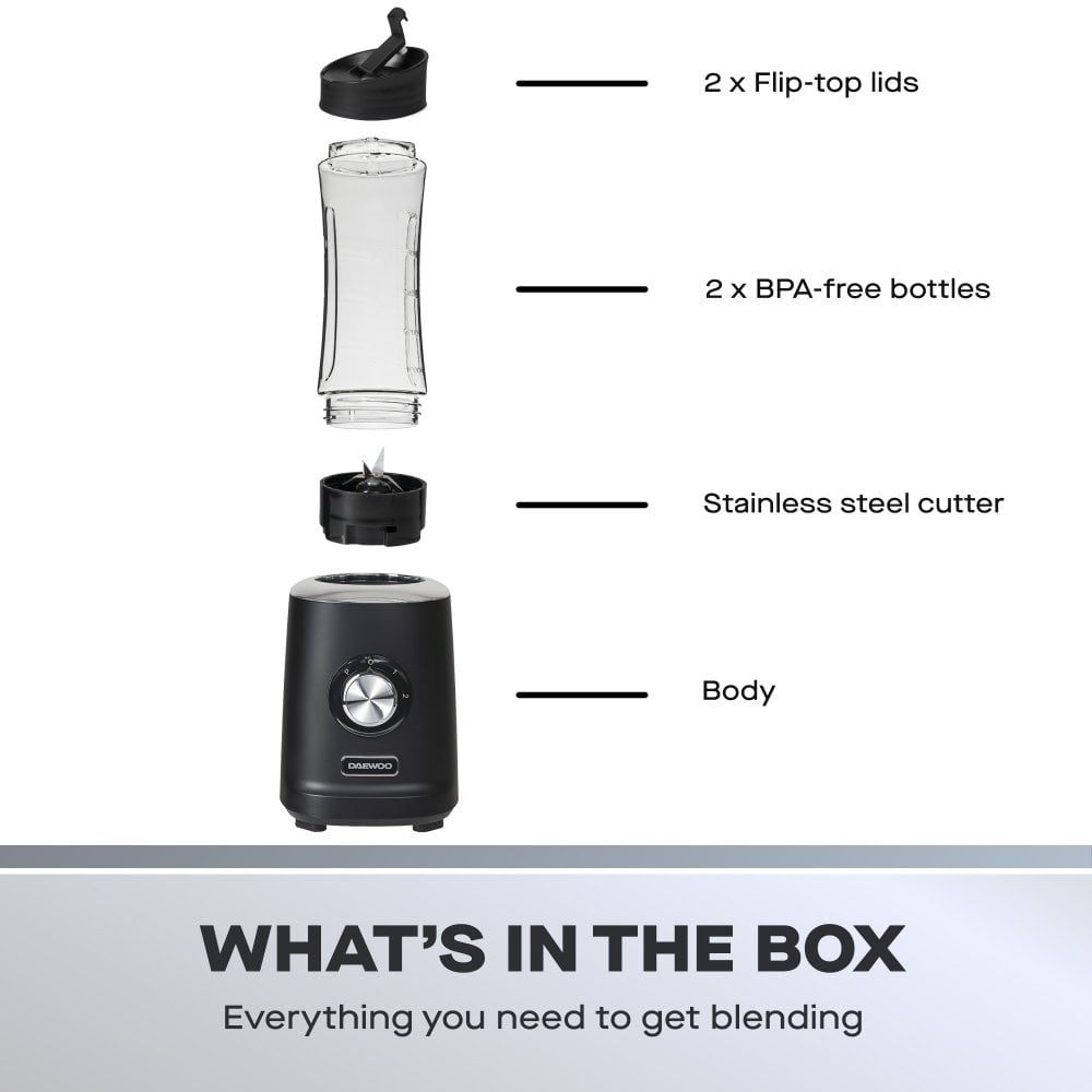 Daewoo 500W Samurai Vertiblend Blender - SDA2783GE