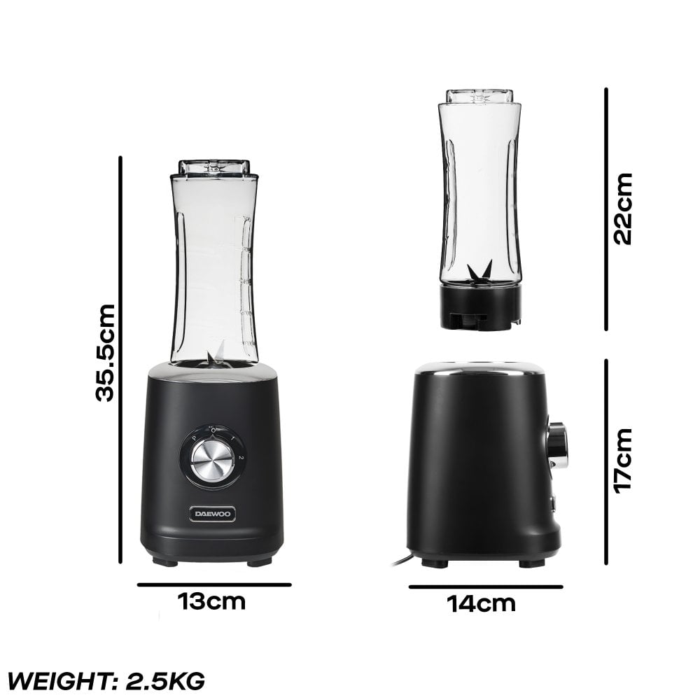 Daewoo 500W Samurai Vertiblend Blender - SDA2783GE