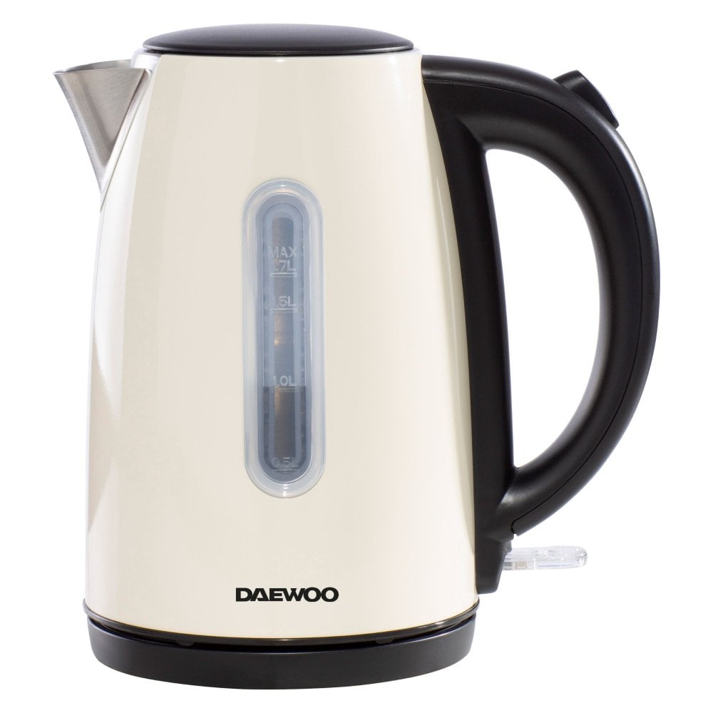 Daewoo Cream Kensington 1.7L Jug Kettle