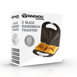 DAEWOO Essentials 2 Portion Sandwich Toastie Maker | SDA1037GED