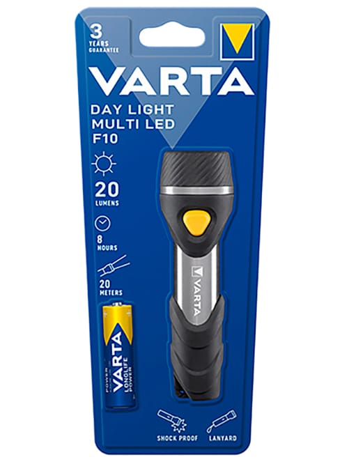 Varta Day Light Multi LED Flashlight F10