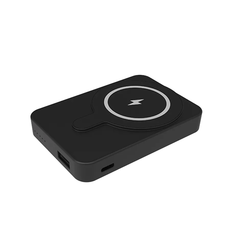 Denver 5000mAh wireless charging Powerbank | PBW-5000B
