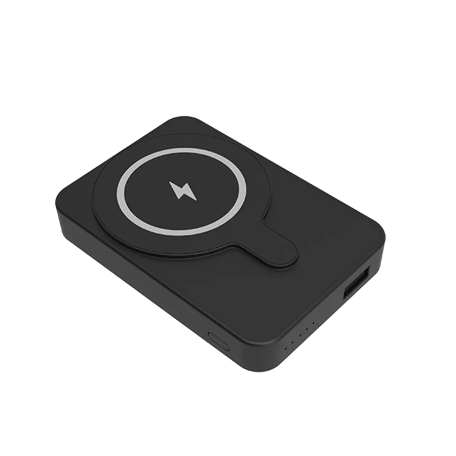Denver 5000mAh wireless charging Powerbank | PBW-5000B