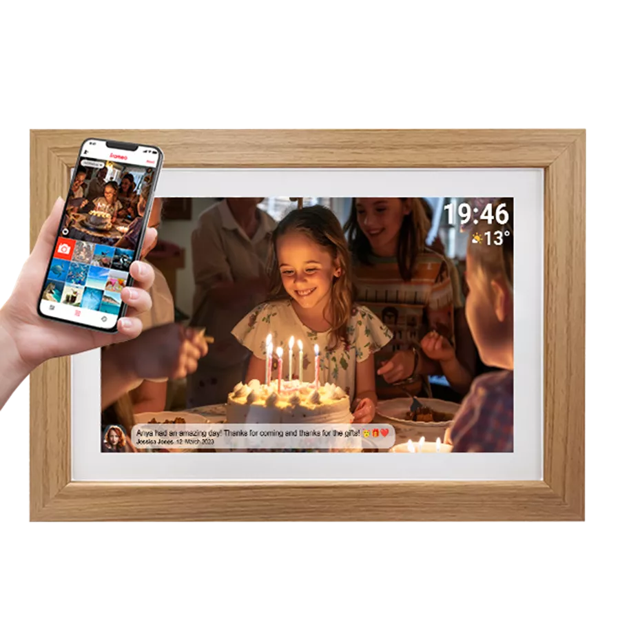 Denver FRAMEO 15.6” FULL HD Digital Wi-Fi Photo Frame | PFF-1543