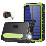 Denver 10000mAh Solar Powerbank with Hand Crank Dynamo | PSO-10012