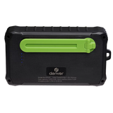 Denver 10000mAh Solar Powerbank with Hand Crank Dynamo | PSO-10012