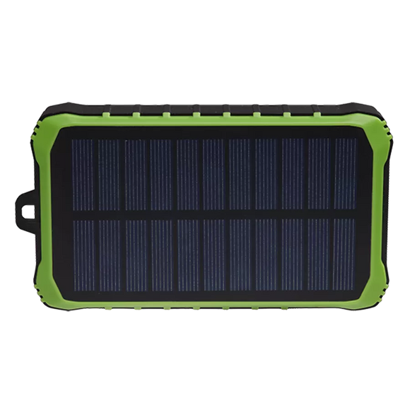 Denver 10000mAh Solar Powerbank with Hand Crank Dynamo | PSO-10012