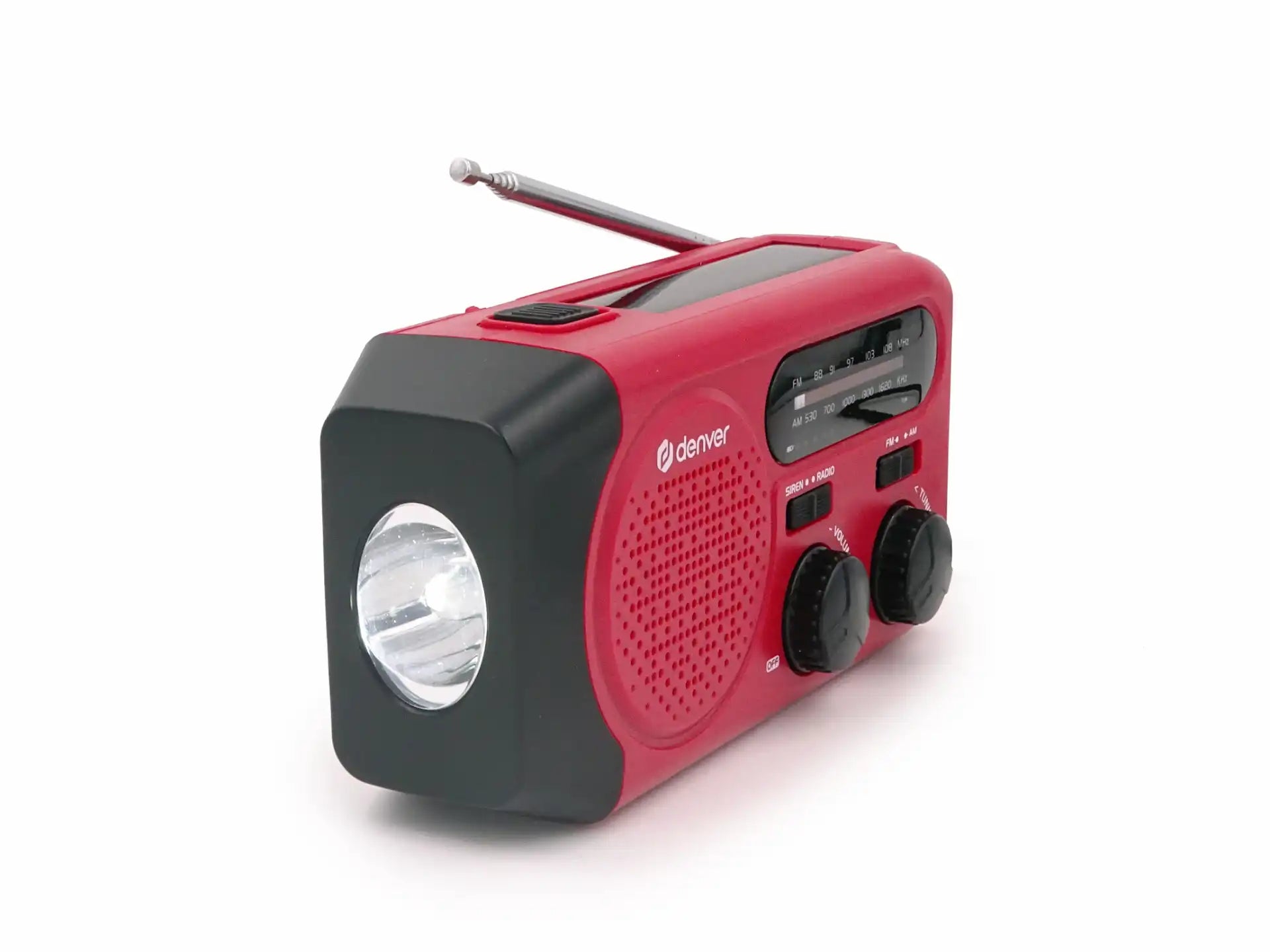 Denver Solar Crank Radio - SCR-2010MK2