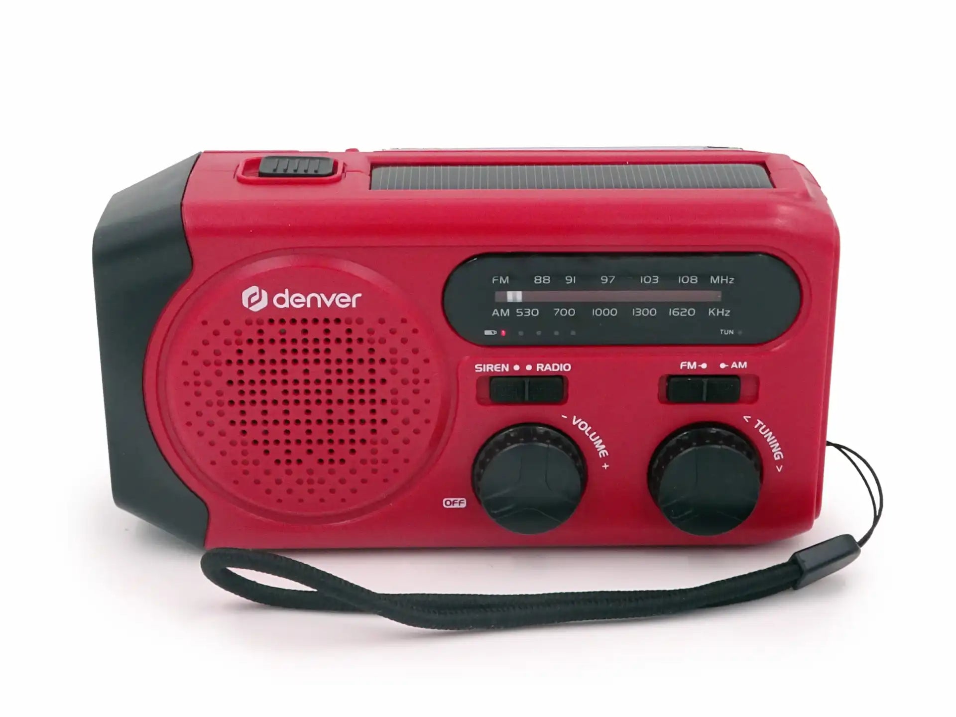 Denver Solar Crank Radio - SCR-2010MK2