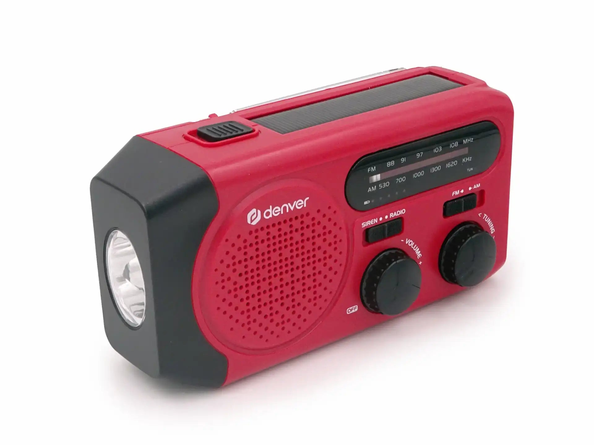 Denver Solar Crank Radio - SCR-2010MK2