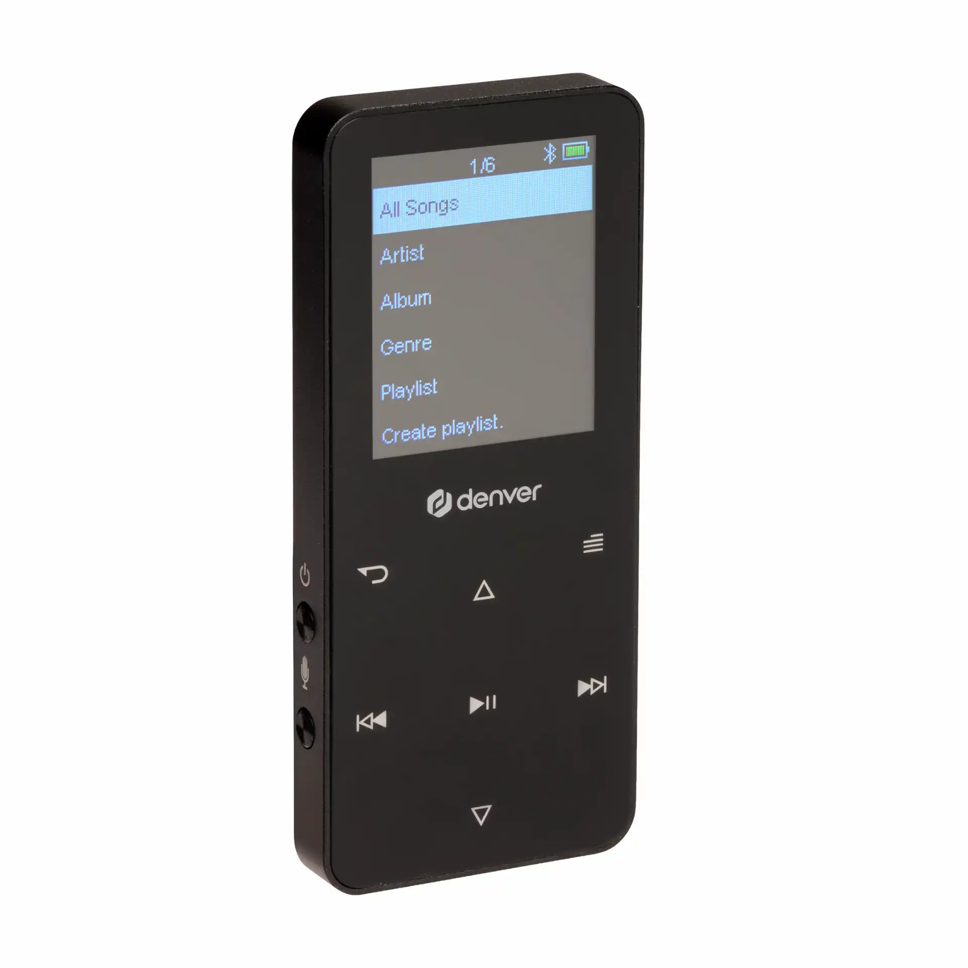 Denver MP4 Media Player With Bluetooth - MP-1830B BLACK