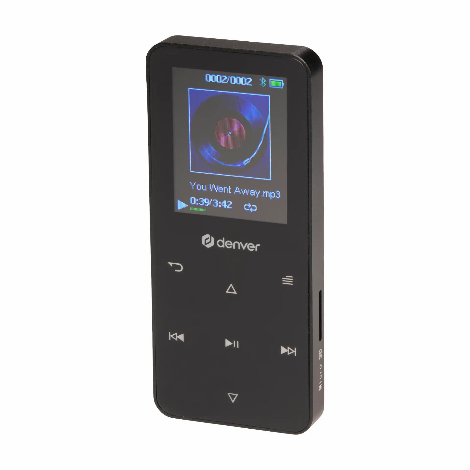 Denver MP4 Media Player With Bluetooth - MP-1830B BLACK