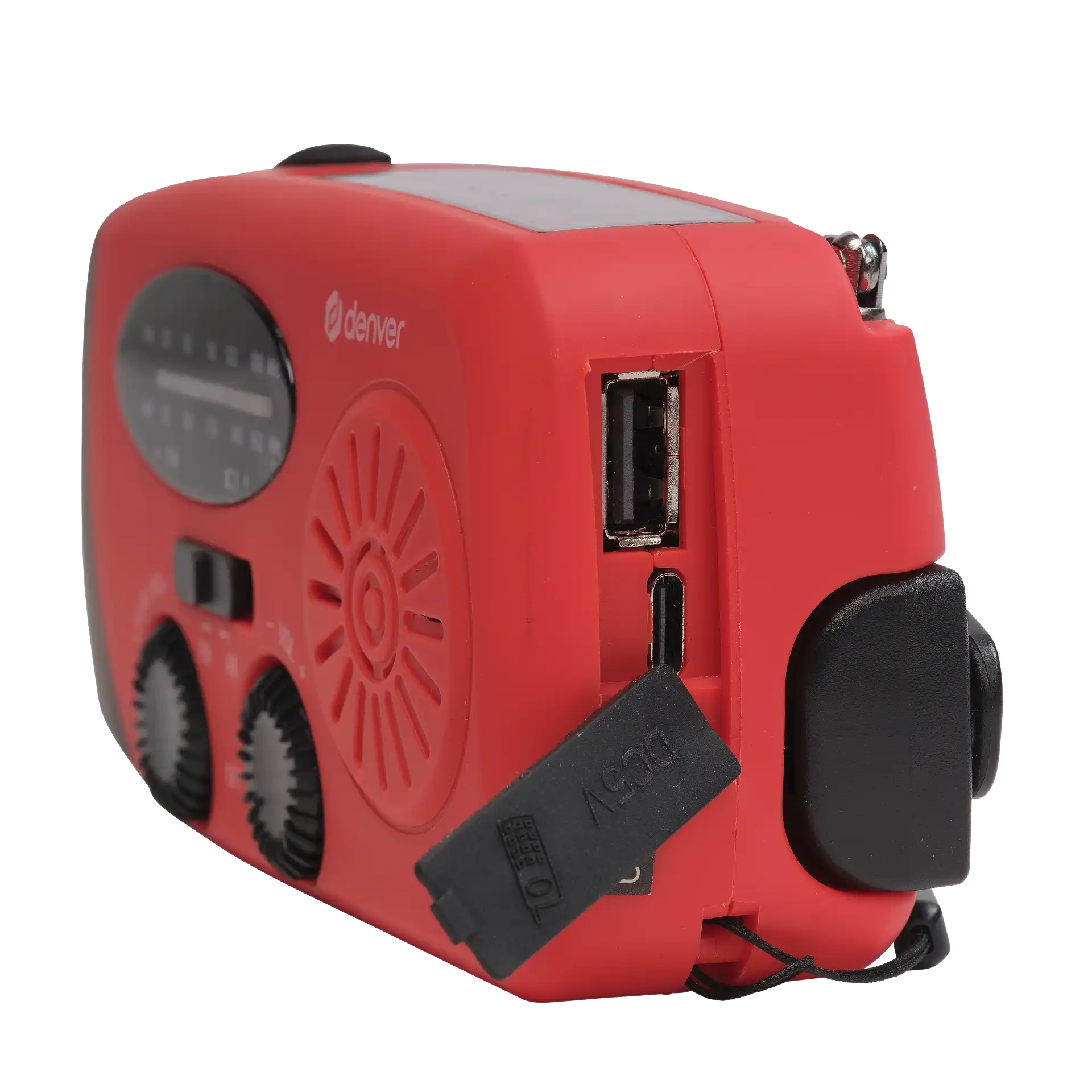 Denver Solar Crank Radio - SCR-2005
