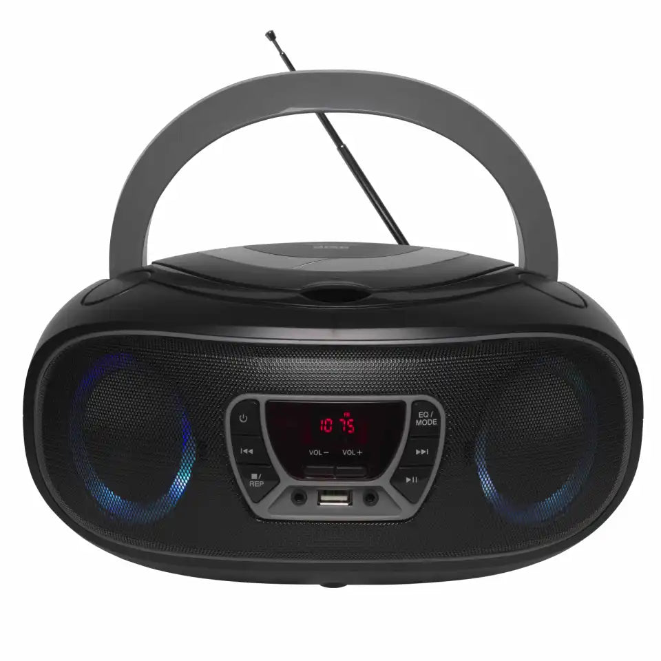Denver Bluetooth Boombox with top-loading CD player & MP3 playback via USB | TCL-212BT
