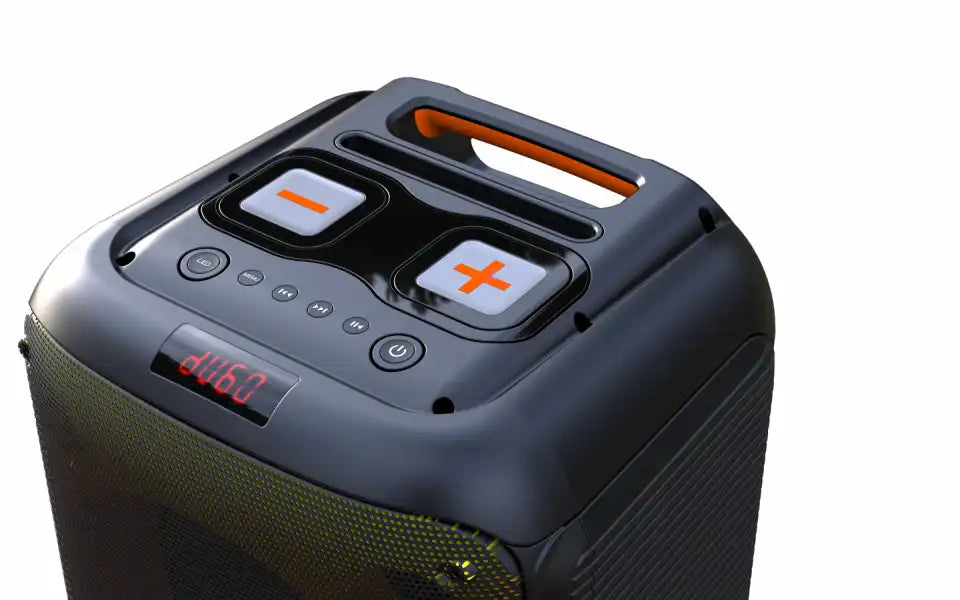 Altavoz Bluetooth para fiestas Denver con luz LED y woofer de 8" | BPS-250