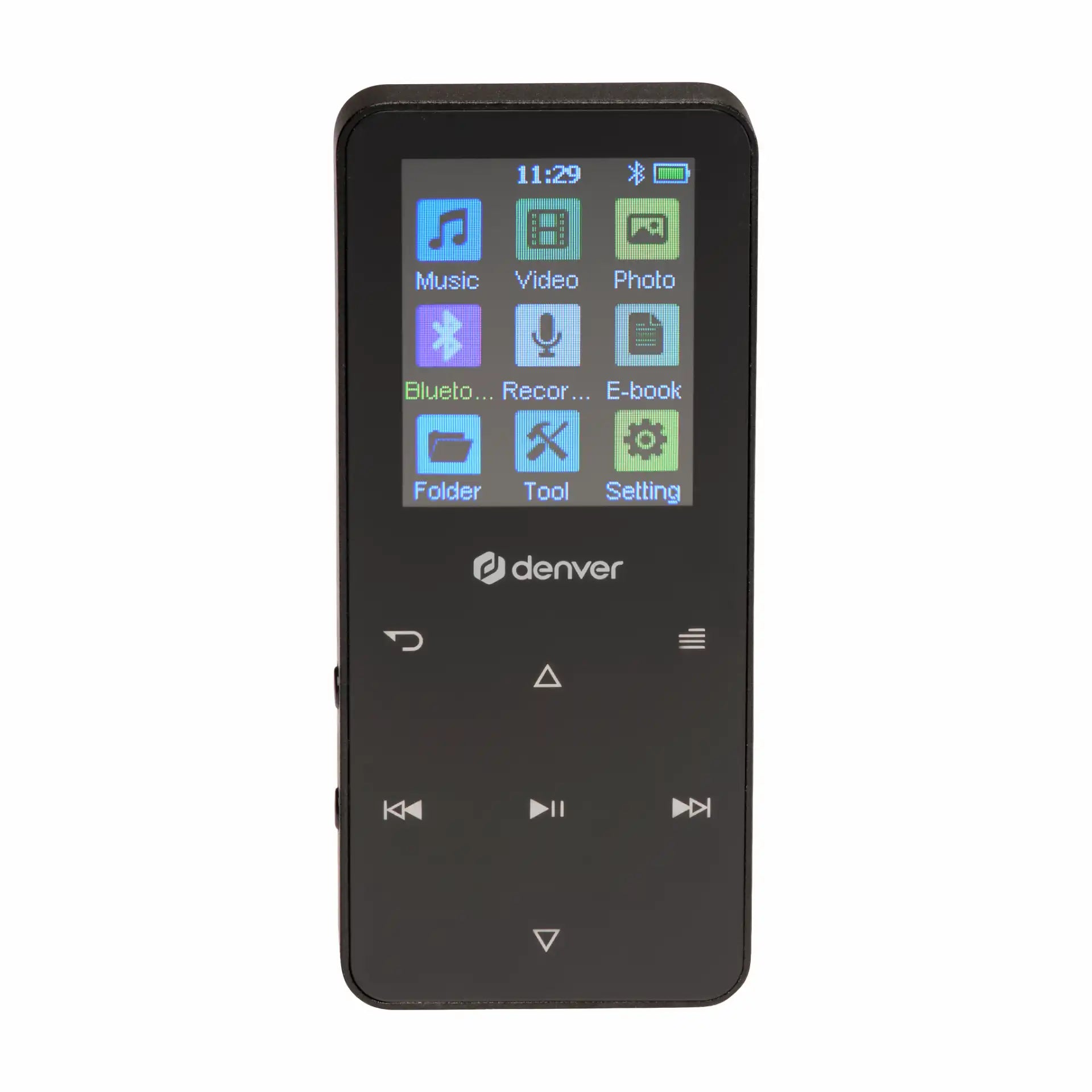 Denver MP4 Media Player With Bluetooth - MP-1830B BLACK