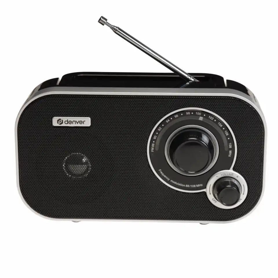 Radio FM Denver à syntonisation analogique, noire | TR-51B