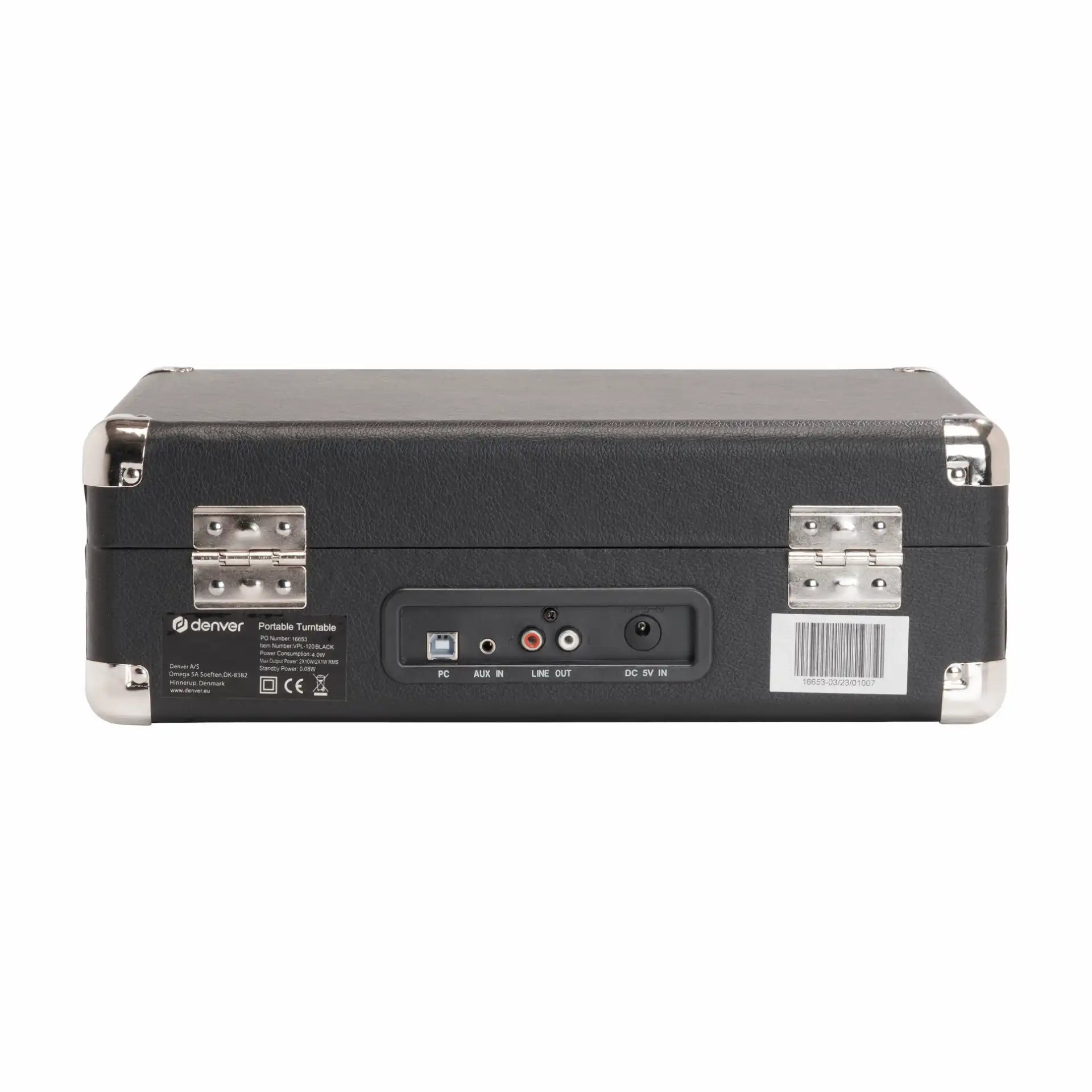 Denver Turntable | Black - VPL-120B