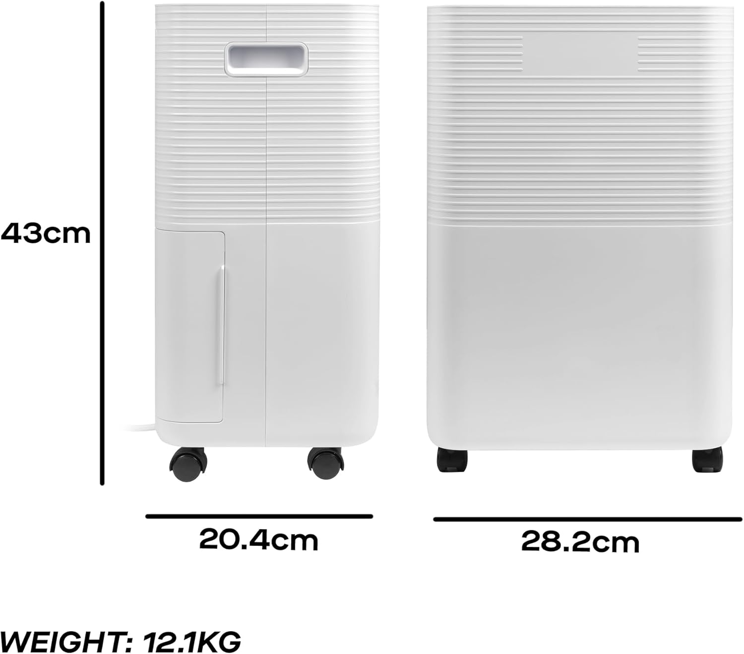 Daewoo 16L Dehumidifier - COL1612