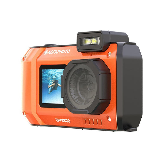 Agfa Realishot 7m Waterproof Camera - Orange |  WP9500