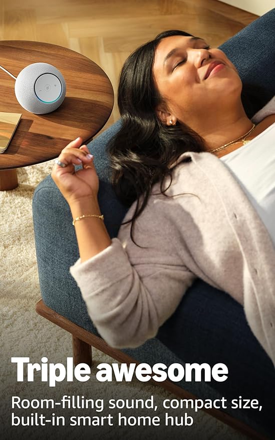 Amazon Echo Dot Max Speaker with Alexa+ - Graphite