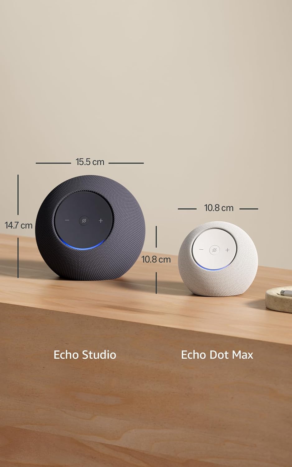 Amazon Echo Dot Max Speaker with Alexa+ - Graphite