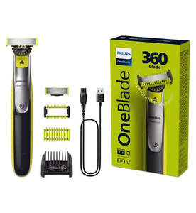 Philips OneBlade 360 Flexible 5-in-1 shaver and trimmer for face and body | QP2834/20