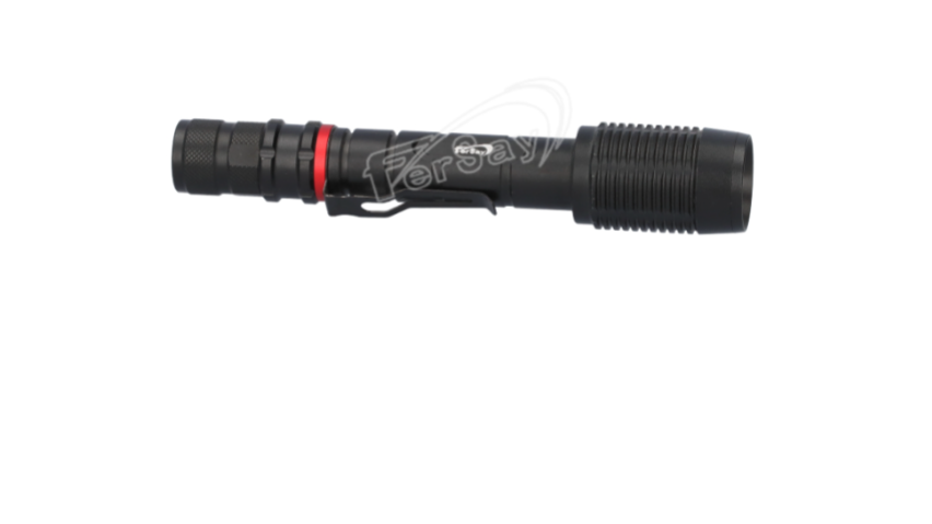 Fersay Led Flashlight 300 LM Black Aluminium Torch