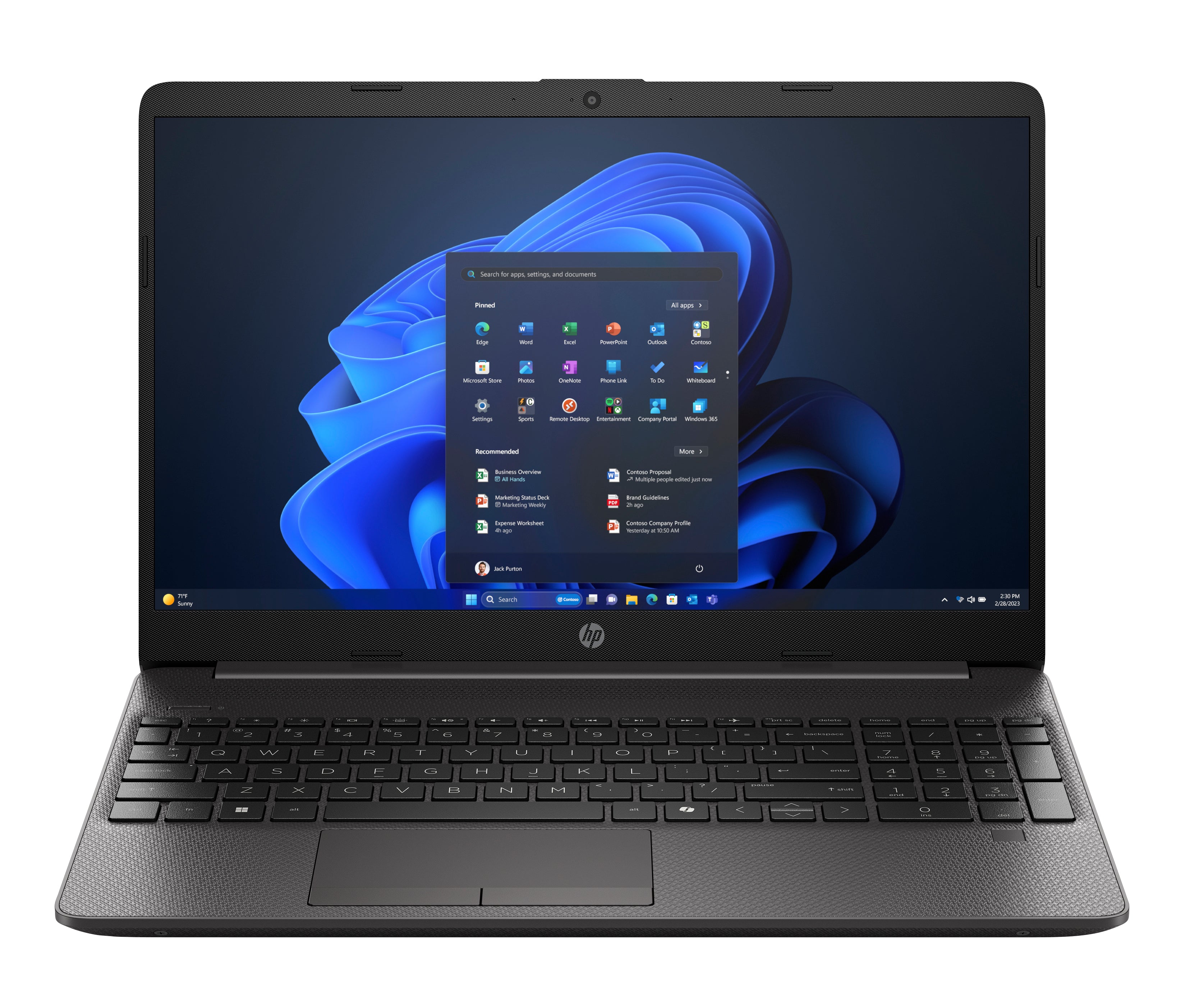 HP 250R G9 Laptop, i3 i3-1315U, 15.6", Full HD, 8GB, 256SSD, Windows 11 Home