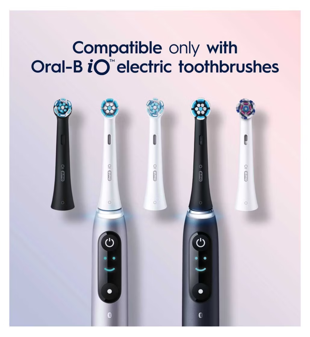Oral-B iO Gentle Care Toothbrush Heads 2 Pack