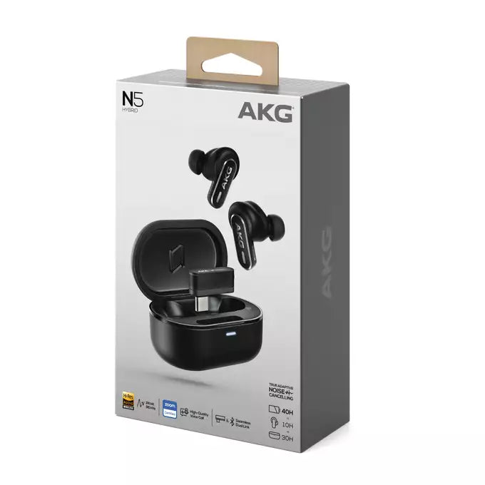AKG N5 Hybrid True Wireless Noise Cancelling Earphones | AKGN5HYBRID