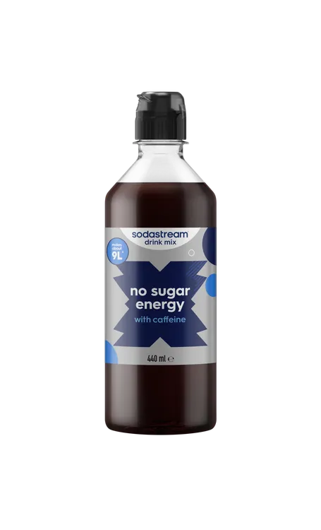 Sodastream Classics No Sugar Energy Syrup Drink Mix