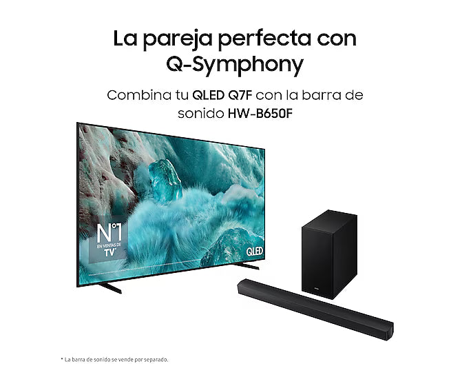 Samsung 65" QLED 4K Vision AI Smart TV, 2025 - TQ65Q7FAAU