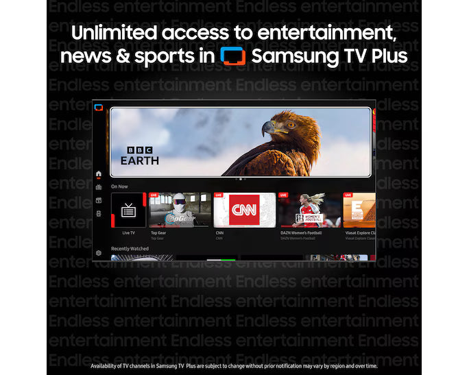 Televisor Samsung LED Crystal UHD 4K HDR10+ de 85" - TU85CU7105KXXC