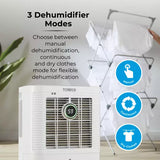 Tower 12 litre Dehumidifier with 24 Hour Timer