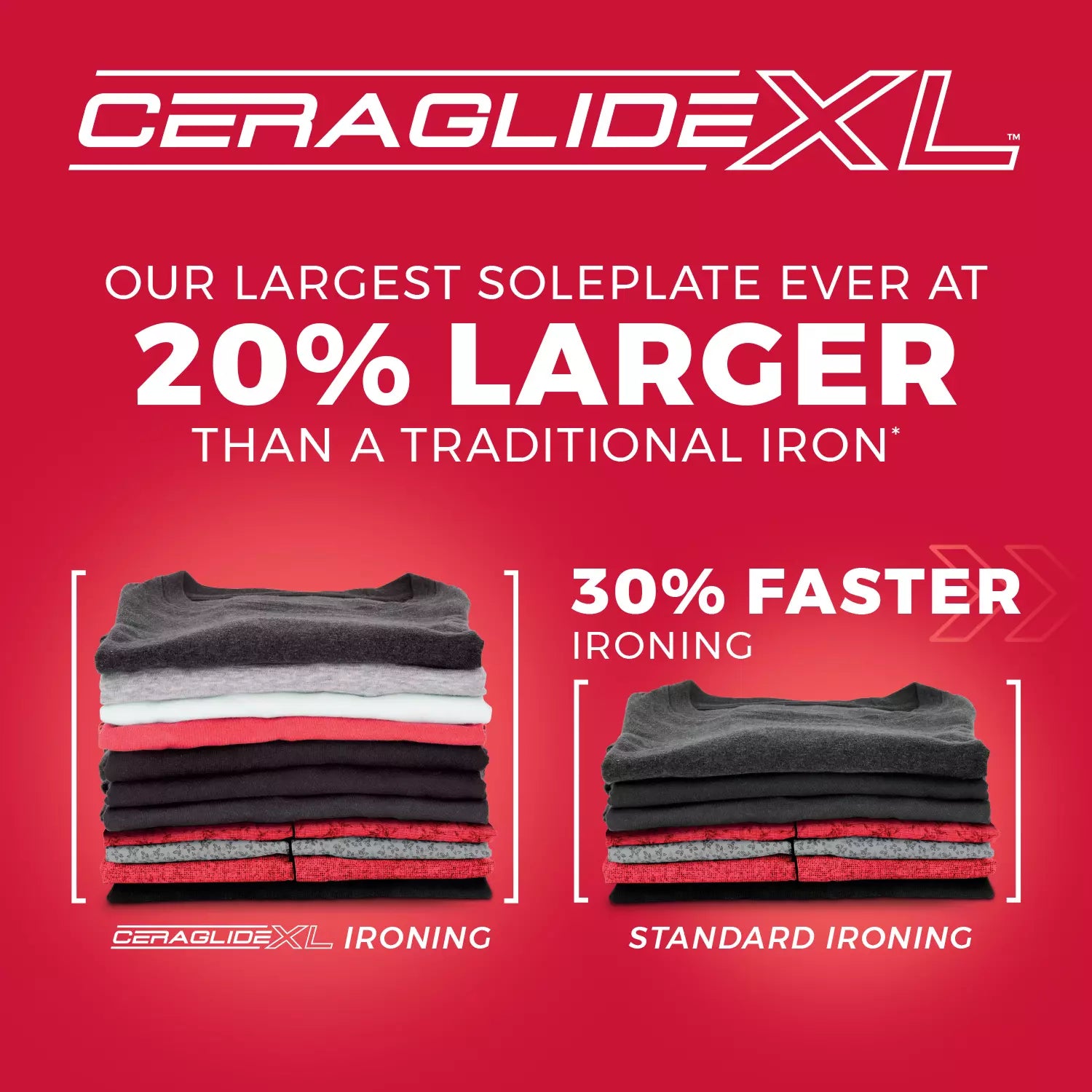 Tower Ceraglide Steam Iron XL Soleplate