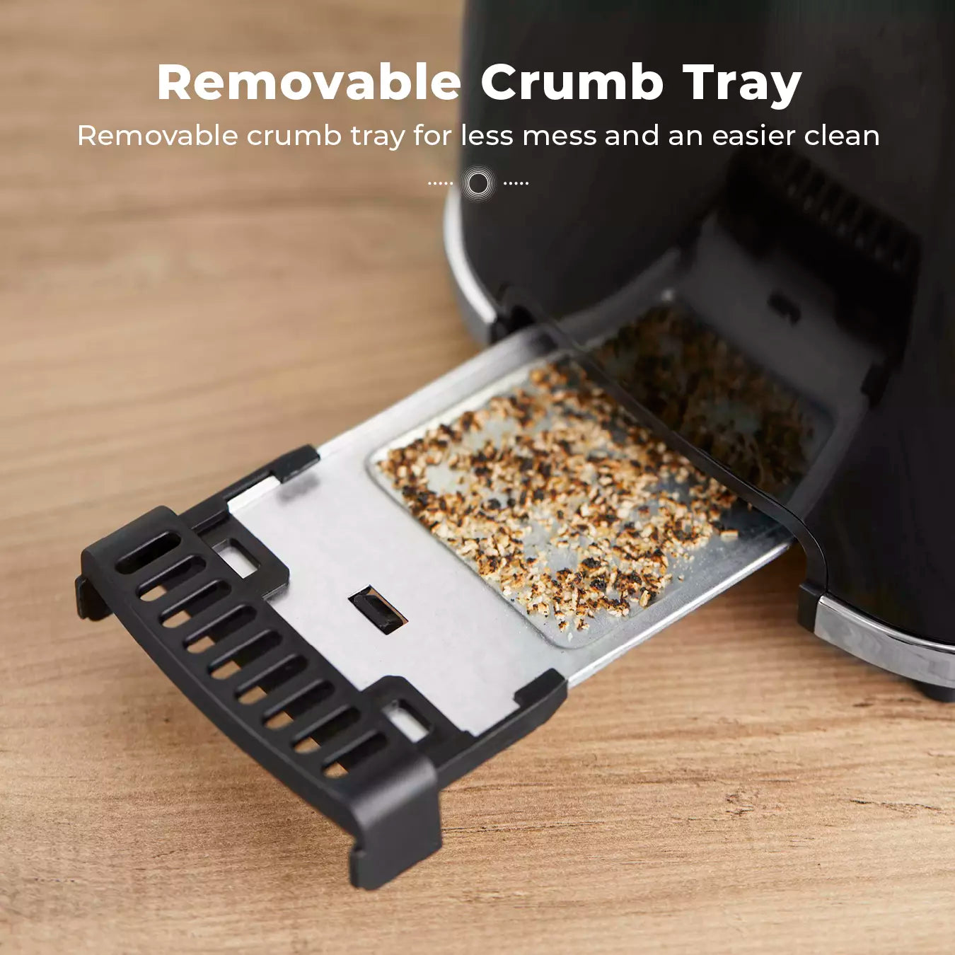 Tower Sonar 2 Slice Textured Toaster